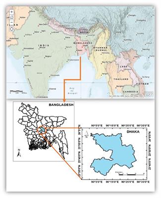 Long-Term (2003–2019) Air Quality, Climate Variables, and Human Health Consequences in Dhaka, Bangladesh